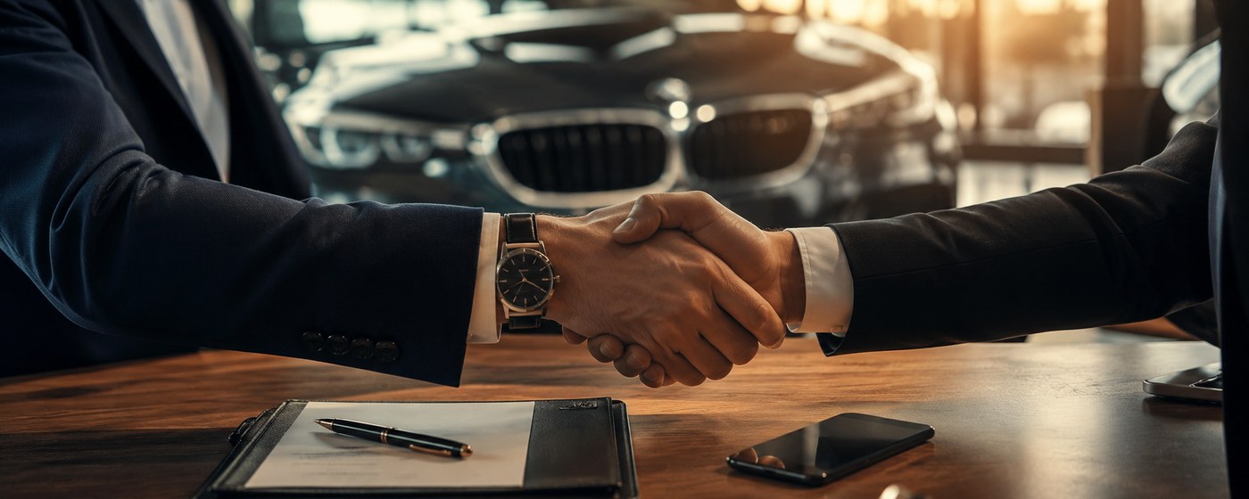 Signature de mandat Helveticar — remise de clés et accord client