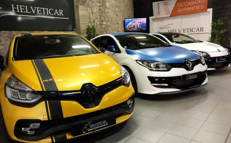 Showroom Helveticar — Renault Clio RS Trophy, Mégane RS Cup
